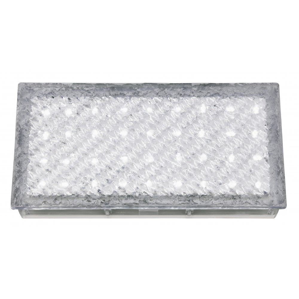9915WH Led Recessed Indoor & Outdoor Walkover Clear Rectangle - White Led