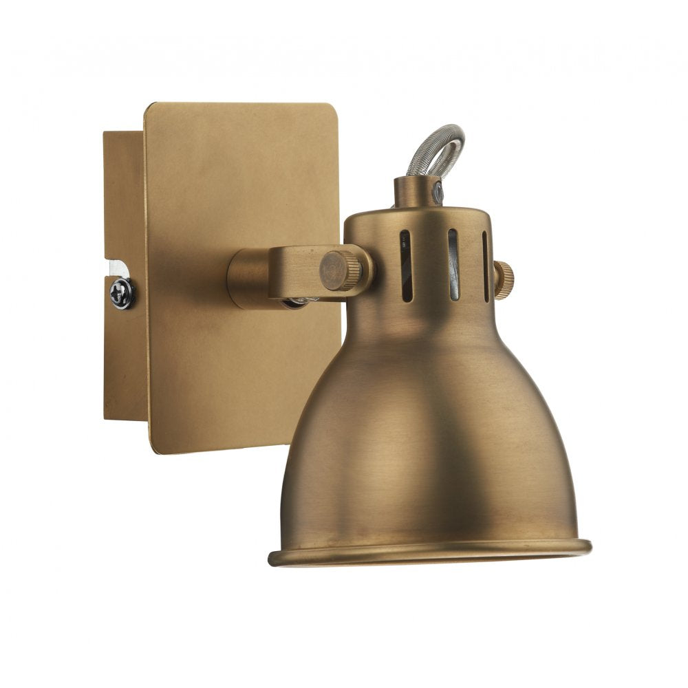 Dar IDA0775 Idaho Single Antique Brass