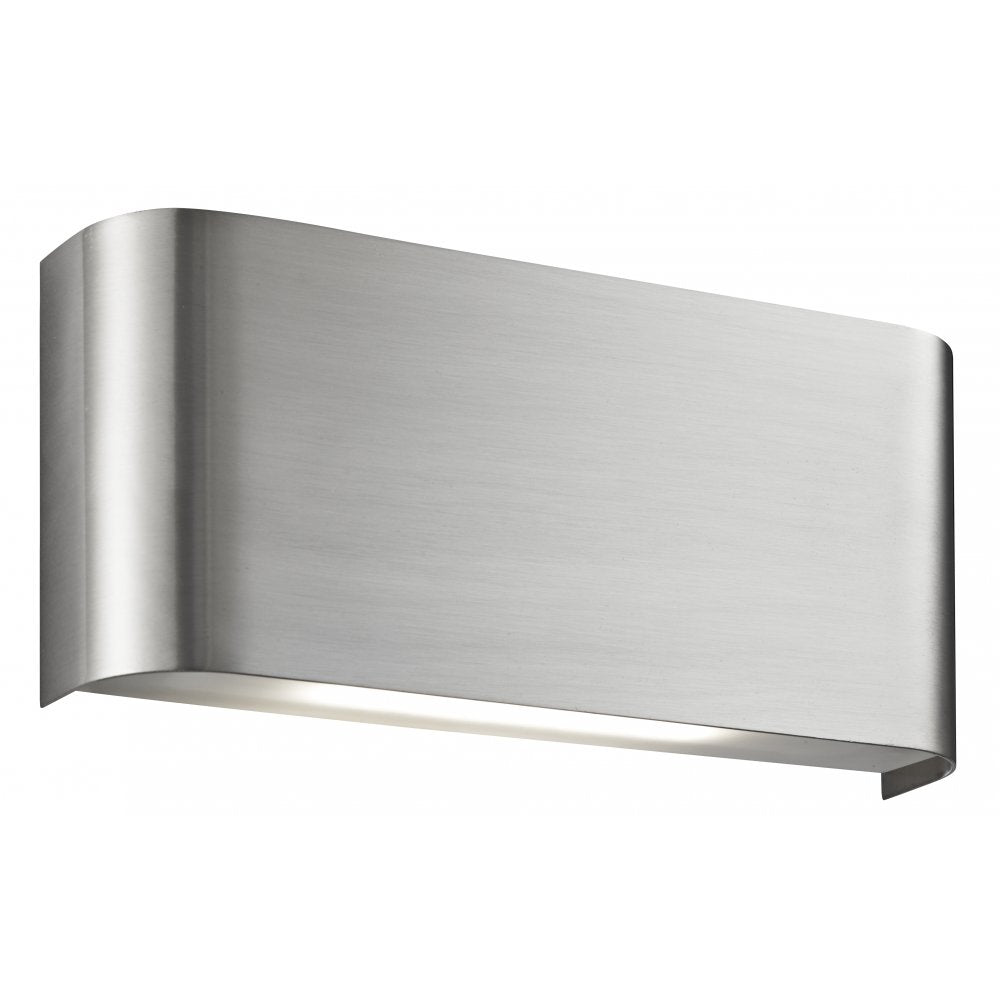 1953SS Led Wall Light 2 Light 10w Satin Silver Up/downlight