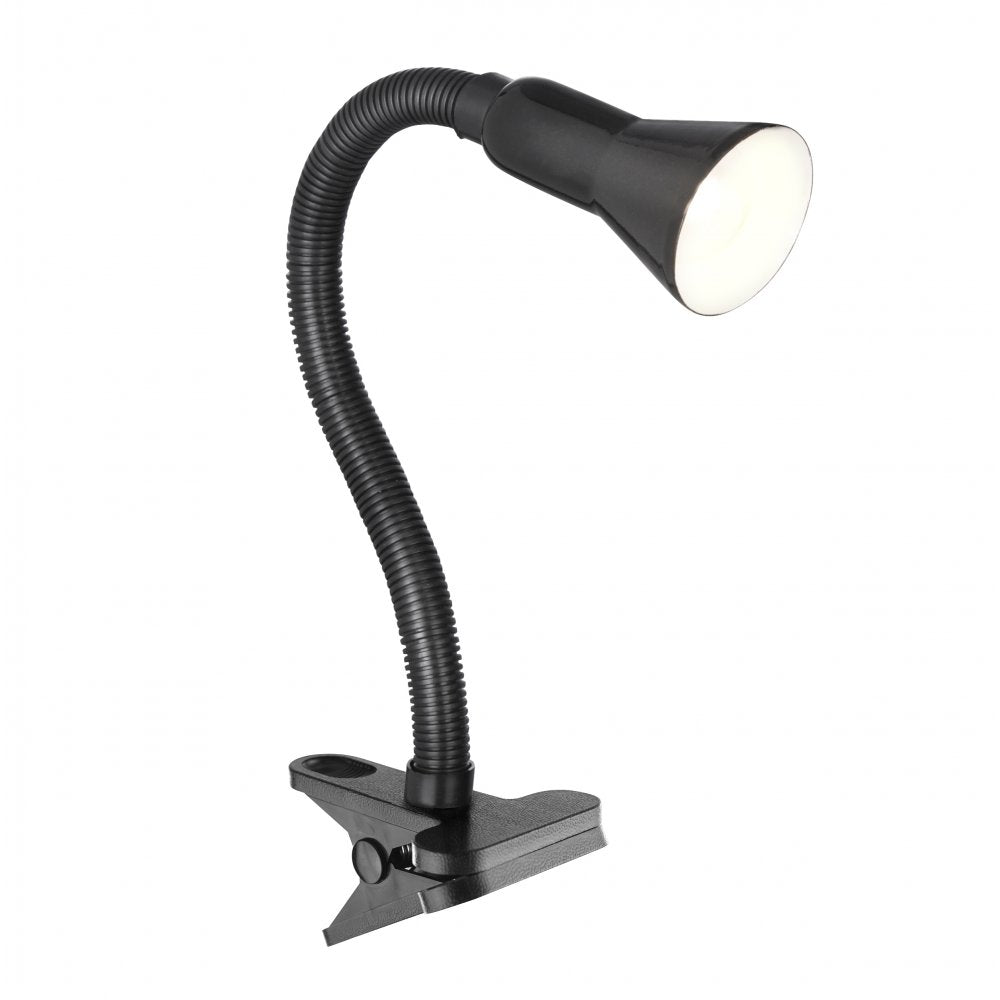 4122BK Desk Partners - Black Flex Clip Task Lamp