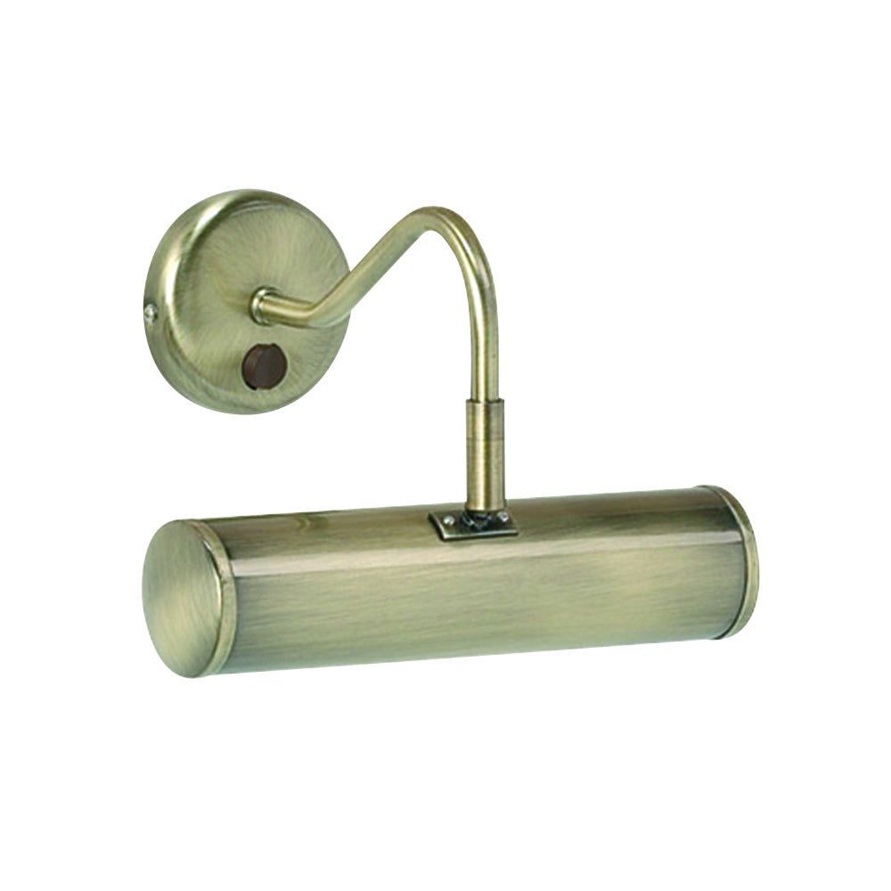 PL200-E14-SWAN Antique Switched Picture Light