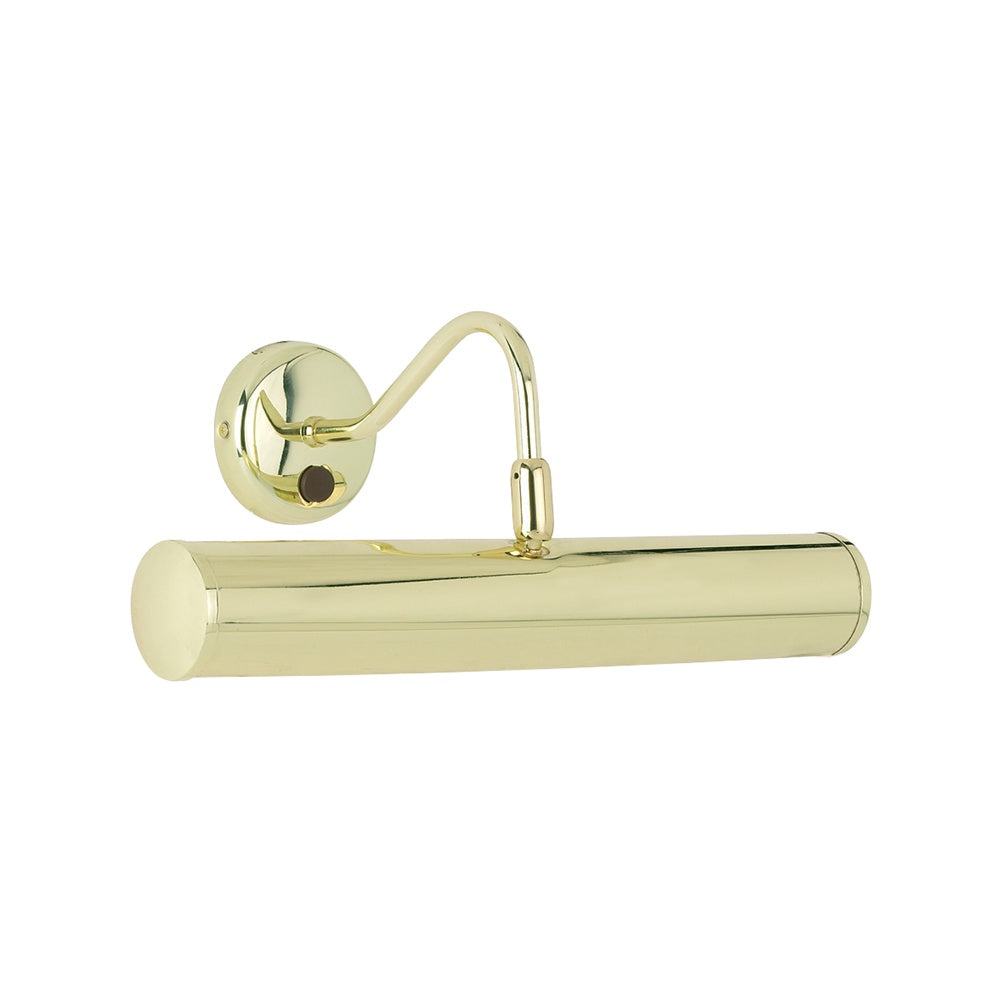 PL350-E14-SWBP Brass/plate Switched Picture Light