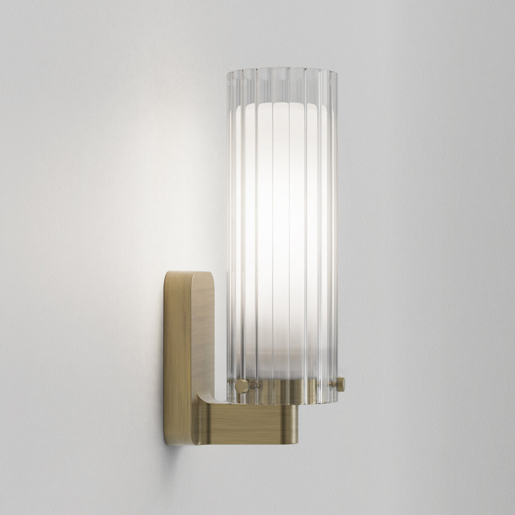 1411011 Ottavino Bathroom Wall Light Matt Brushed Brass