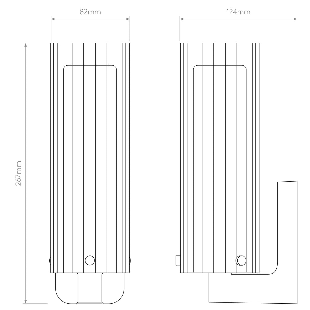 1411011 Ottavino Bathroom Wall Light Matt Brushed Brass
