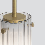 1411012 Ottavino Bathroom Pendant Matt Brushed Brass