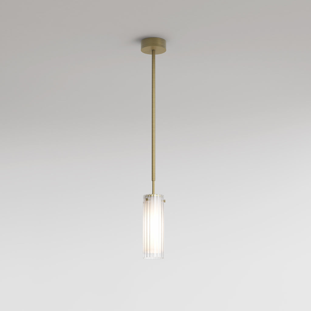 1411012 Ottavino Bathroom Pendant Matt Brushed Brass
