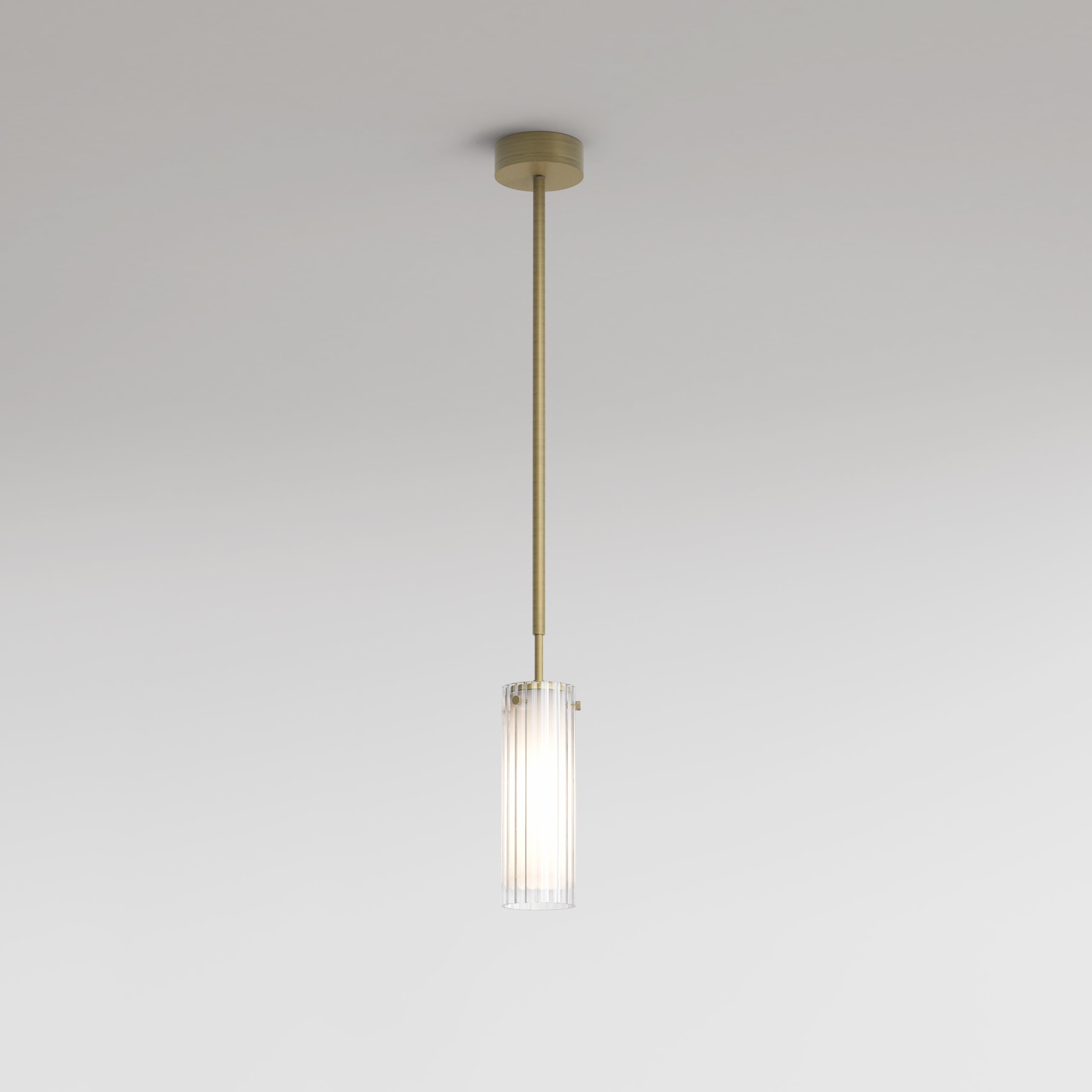 1411012 Ottavino Bathroom Pendant Matt Brushed Brass