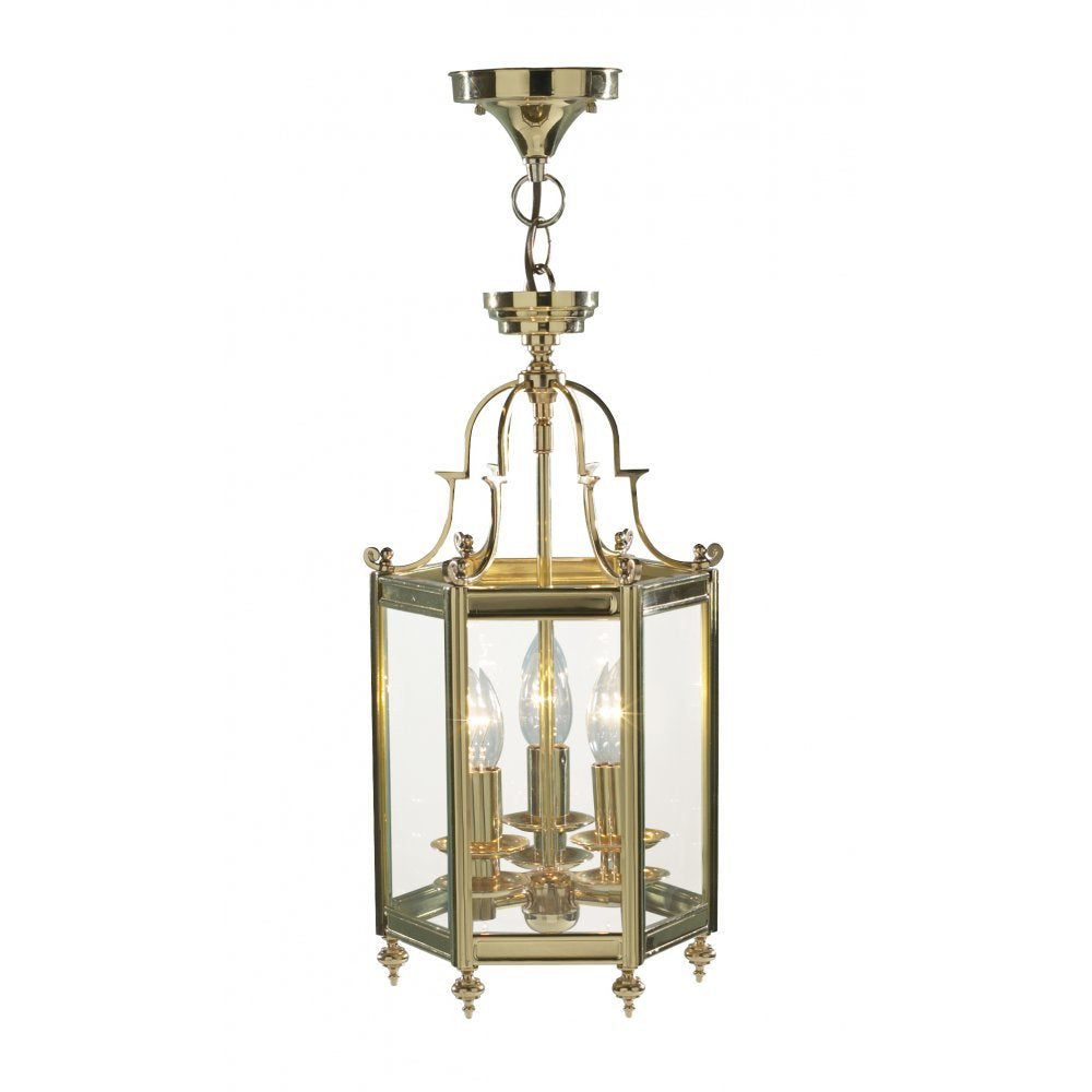 Dar MOO0340 Moorgate 3 Light Dual Mount Lantern