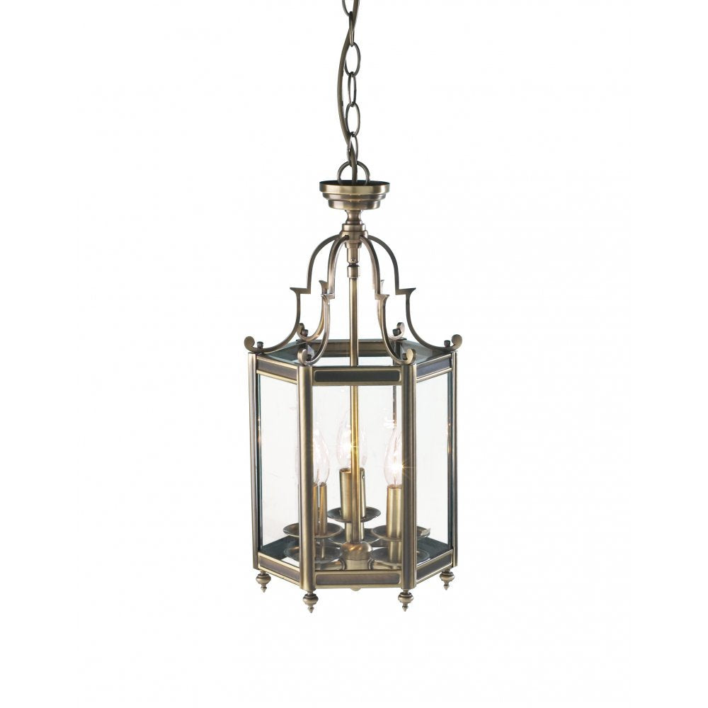 Dar MOO0375 Moorgate 3 Light Dual Mount Lantern
