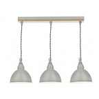 Dar BLY5343 Blyton Bar Pendant With Painted Shades (SD)