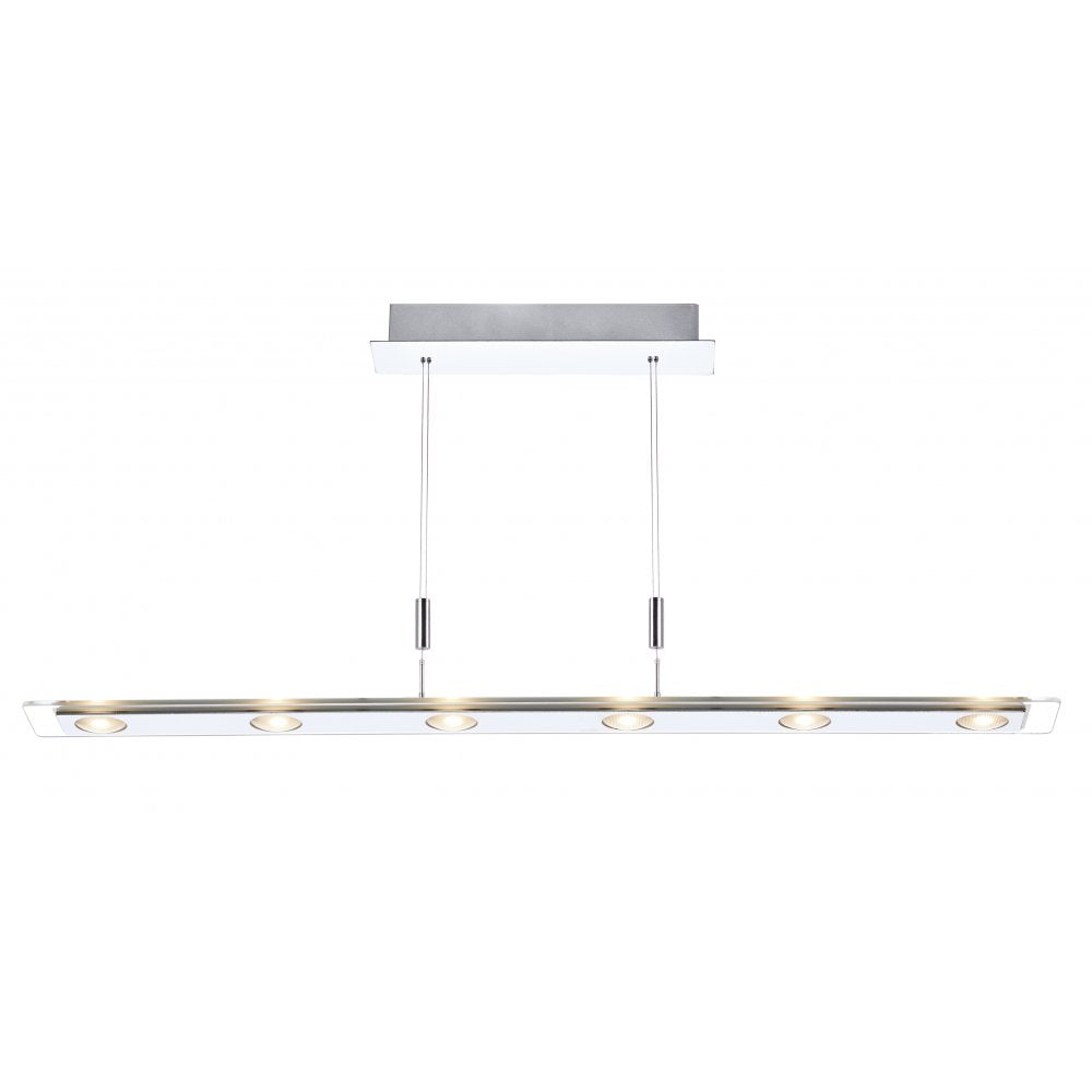 EUR6250 Europa Rise Fall Pendant Polished Chrome (S)