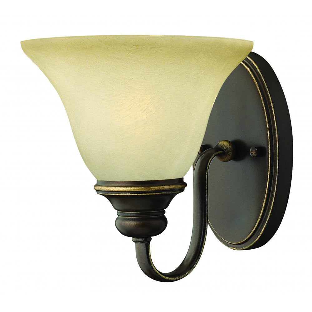 HK-CELLO1 Cello 1 Light Wall Light Antique Bronze