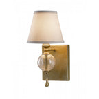 FE-ARGENTO1 Argento 1 Light Wall Light Oxidized Silver Leaf