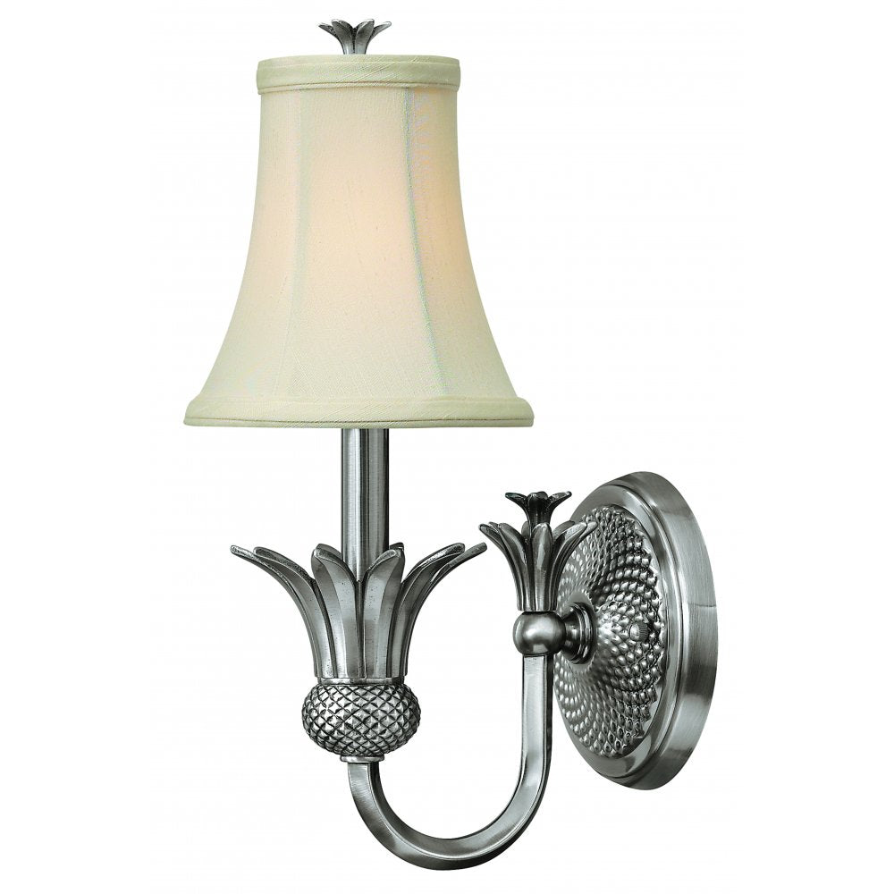 HK/PLANT1 PL Plantation Wall Light Antique Nickel