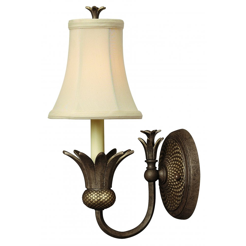HK/PLANT1 PZ Plantation Wall Light Pearl Bronze