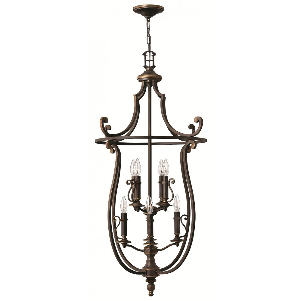 HK/PLYMOUTH8/P Plymouth 8 Light Pendant