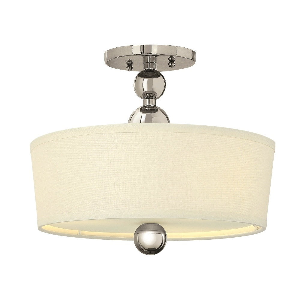 HK/ZELDA/SF PN Zelda Semi-flush Polished Nickel