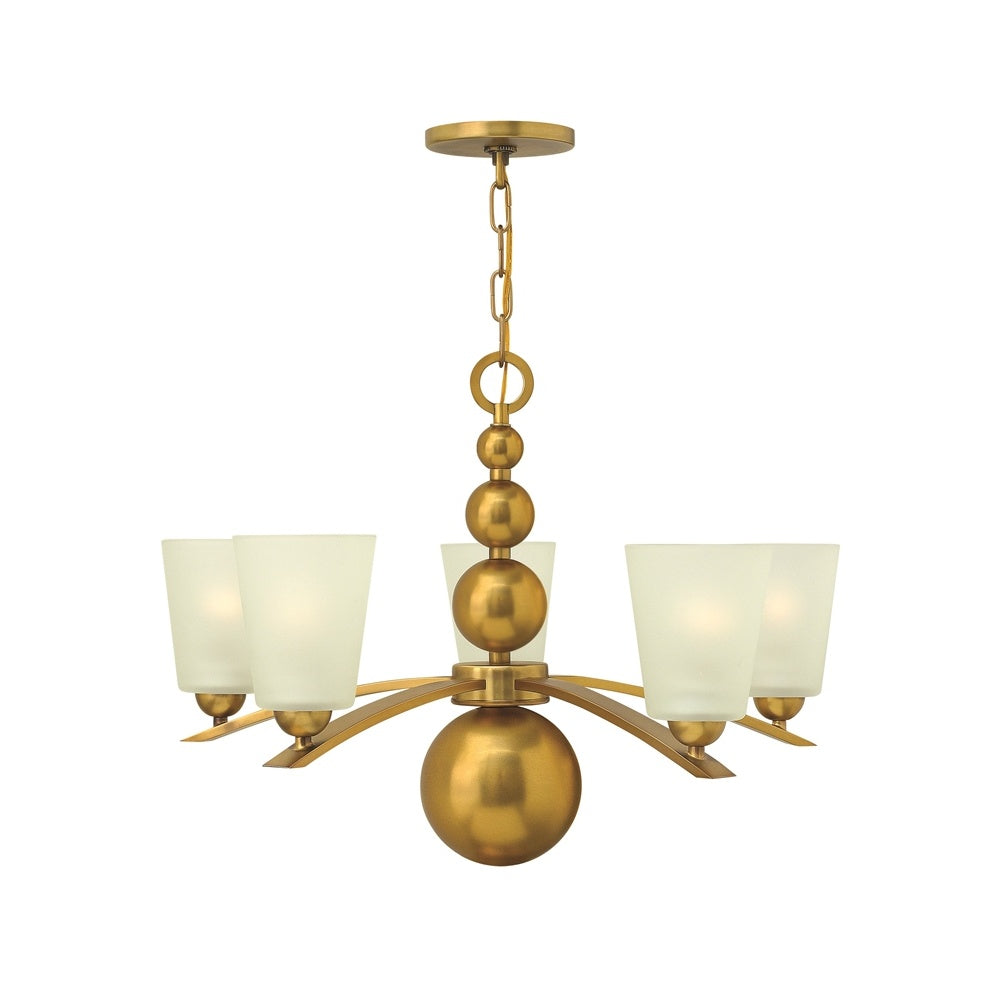 HK/ZELDA5 VS Zelda Chandelier Vintage Brass