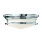 HK-HADLEY-F-CM Hadley 3 Light Flush Chrome