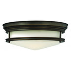 HK-HADLEY-F-OZ Hadley 3 Light Flush Oil Rubbed Bronze