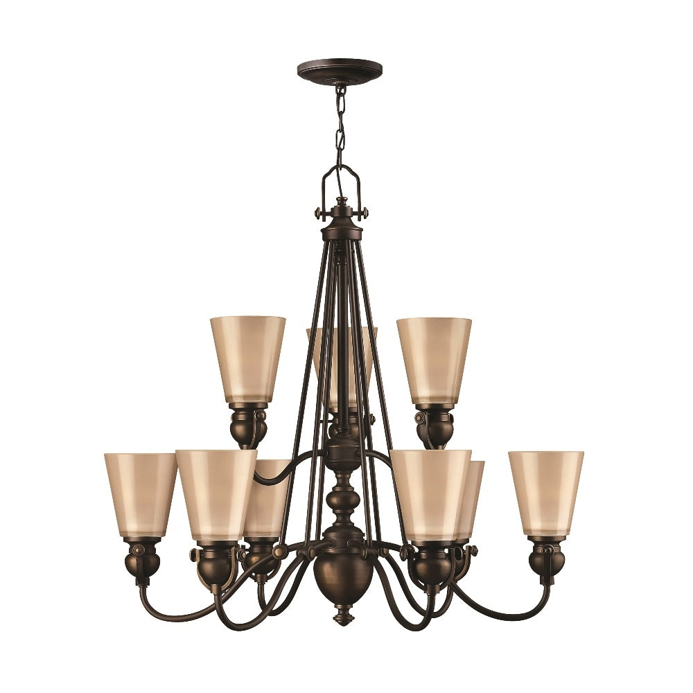 HK/MAYFLOWER9 Mayflower 9 Light Chandelier