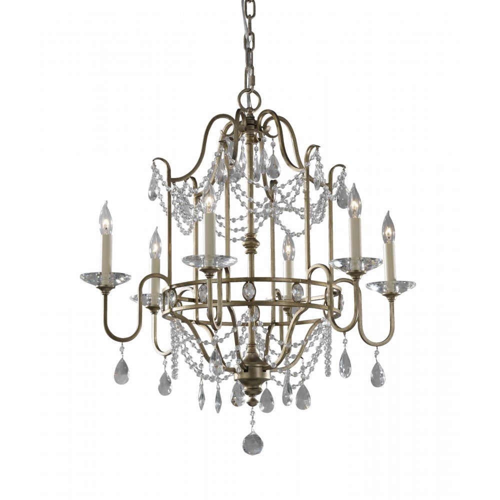 FE/GIANNA6 Gianna 6 Light Chandelier