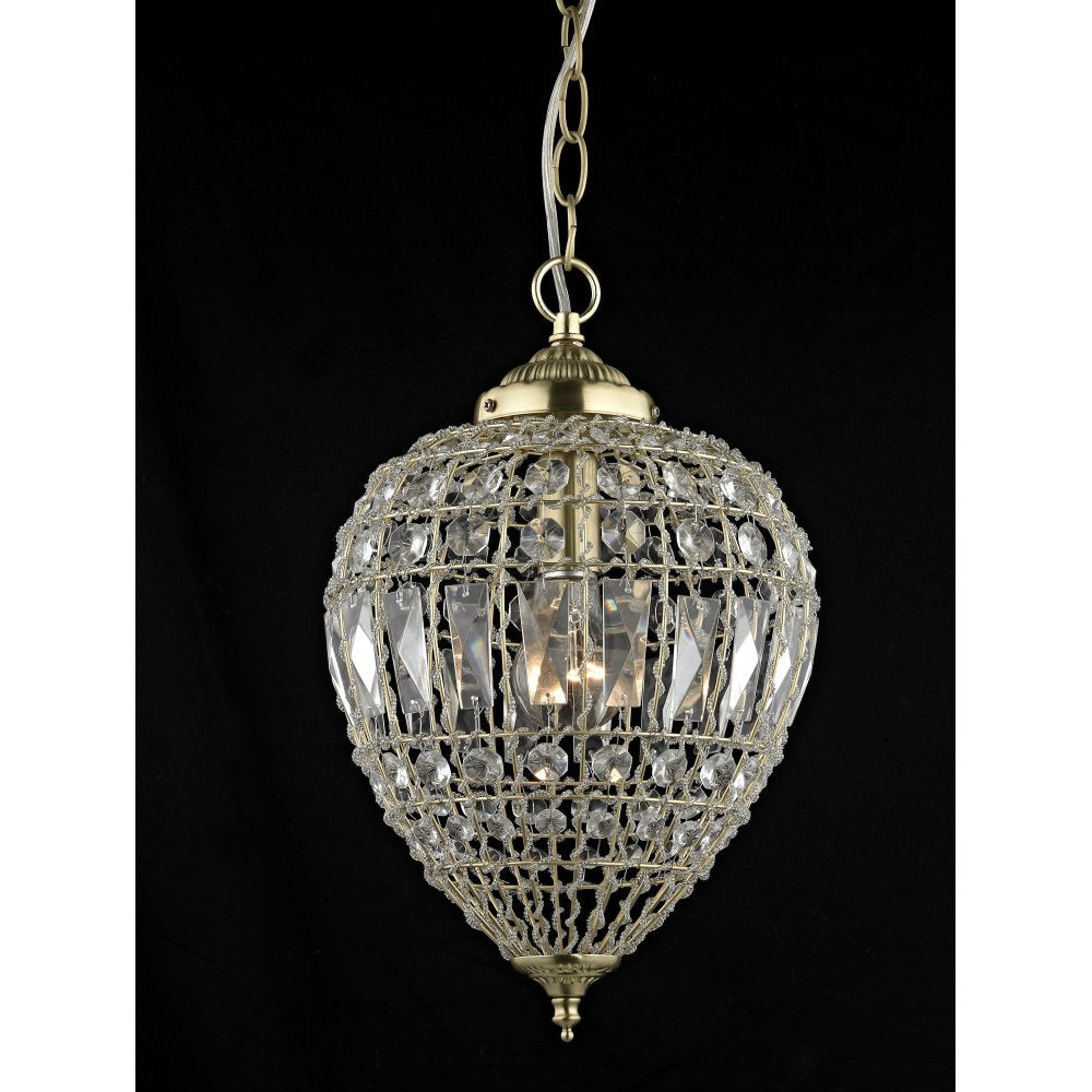CO01219/01/L/SB Bombay Bead Large Satin Brass