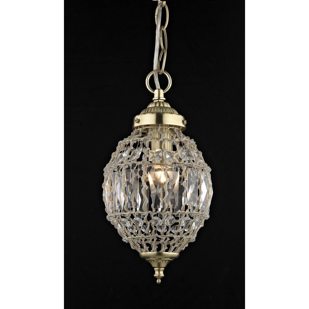 CO01219/01/S/SB Bombay Bead Small Satin Brass