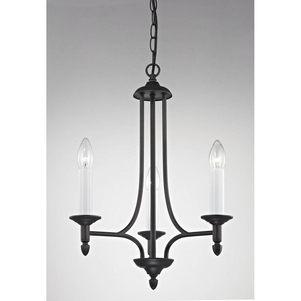 SMRR411202/03/BLK Canterbury Pendant Black