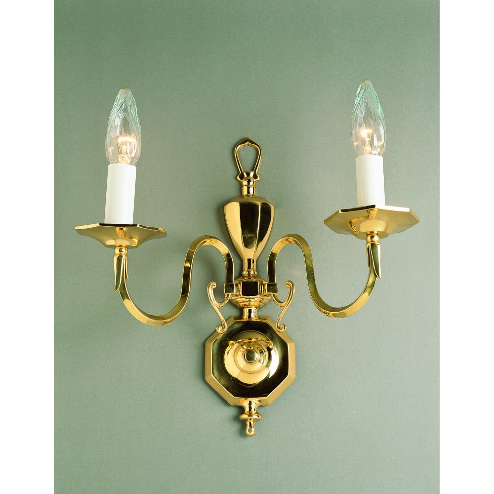 BF19180/02/WB Ghent Brass Wall Bracket