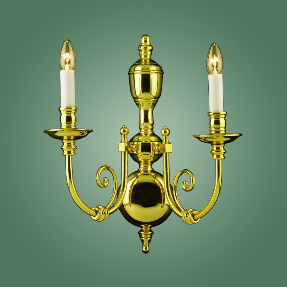 BF19700/02/WB Beveren Wall Polished Brass