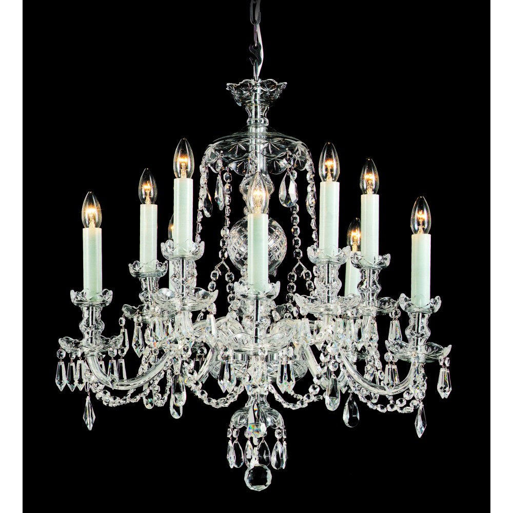 CB125793/10 Frydek Lead Crystal Chandelier