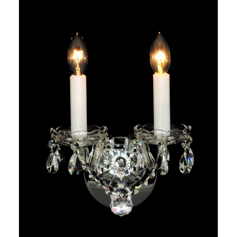 CB301165/02/WB/CH Stella Beaded Wall Light