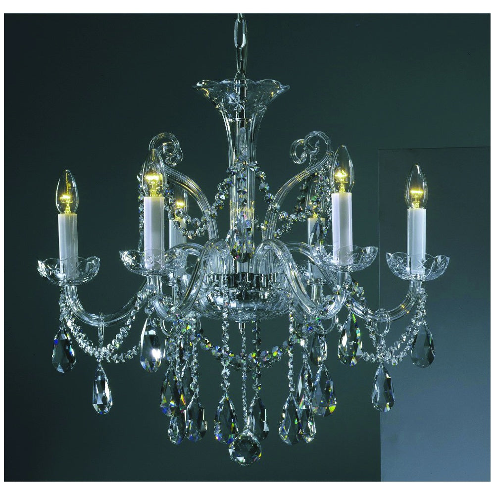 CB301167/06/CH Bila ornate clear glass