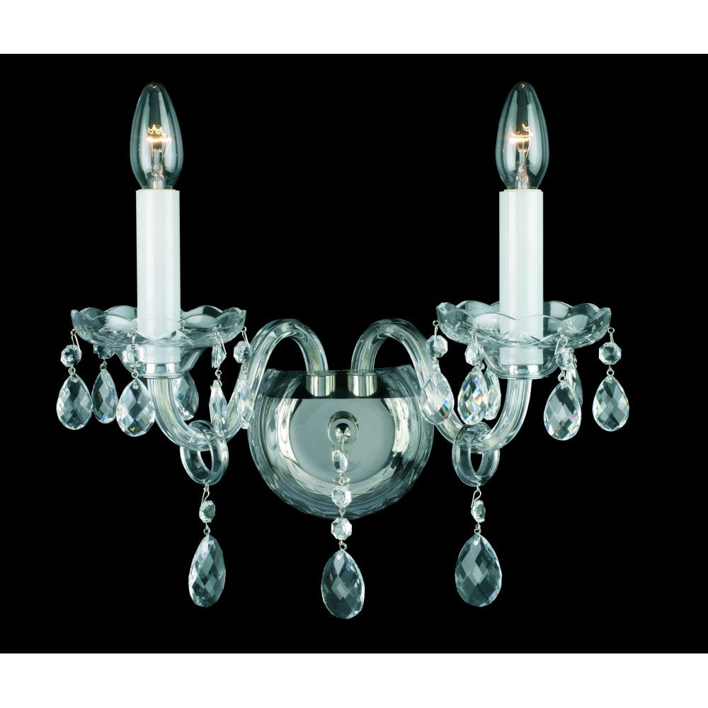 CB46028/02/WB/N Dolni Crystal Wall Nickel