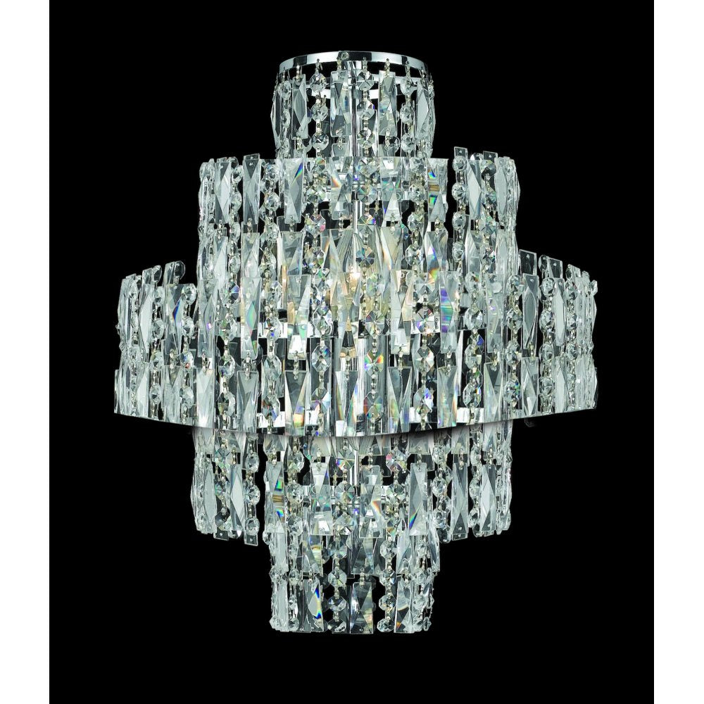 CF03220/WB/CH New York Chrome Wall Cascade