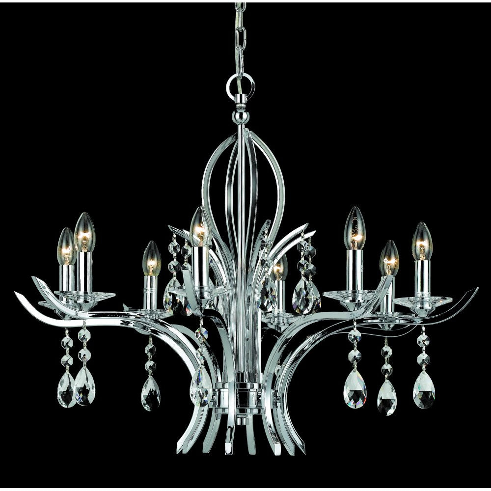 CF911231/08/CH Turin Chrome With Crystal