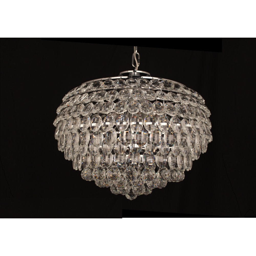 CF311201/06/CH Adaliz 6lt K9 Crystal Chrome