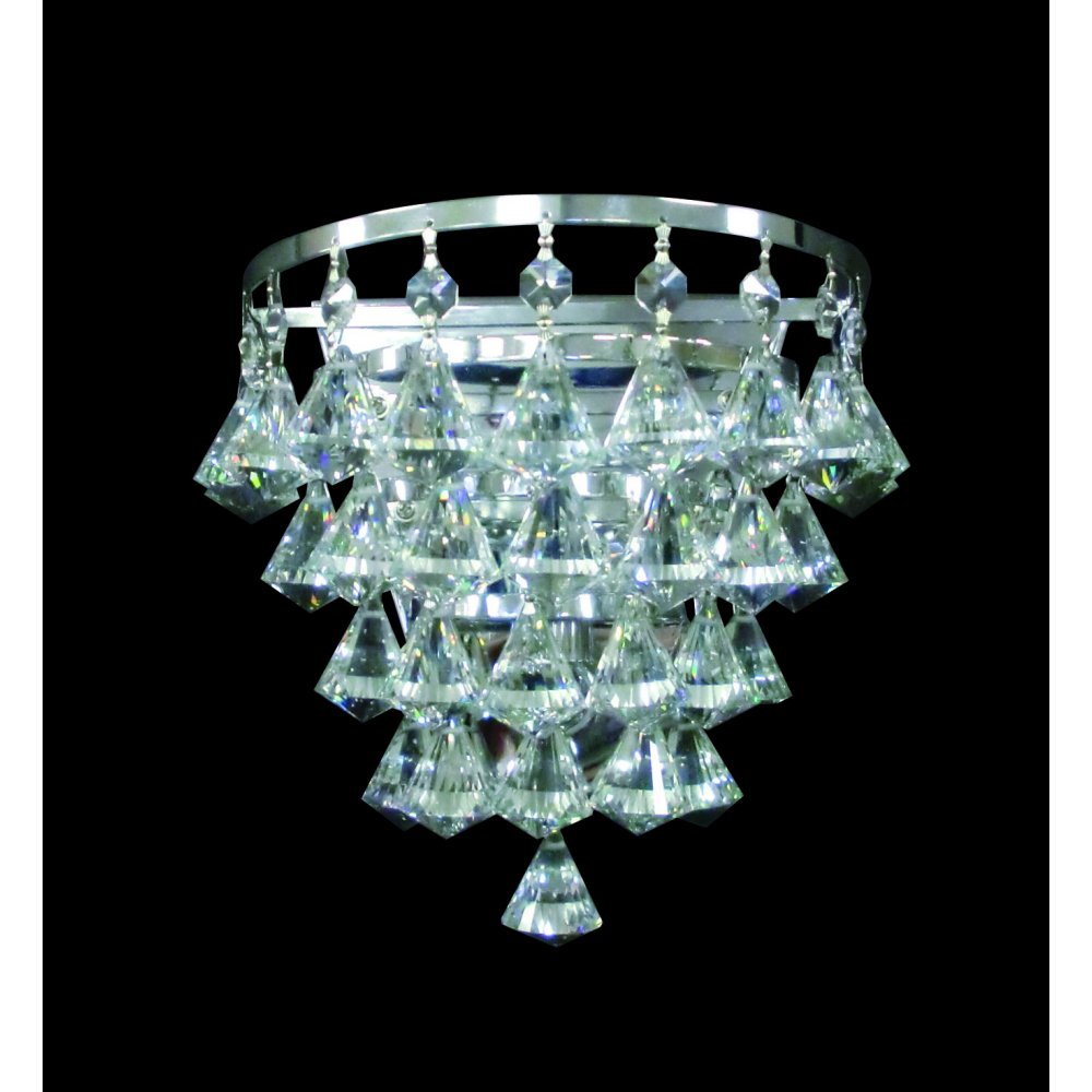 CFH011025/01/WB/CH Parma Chrome Wall