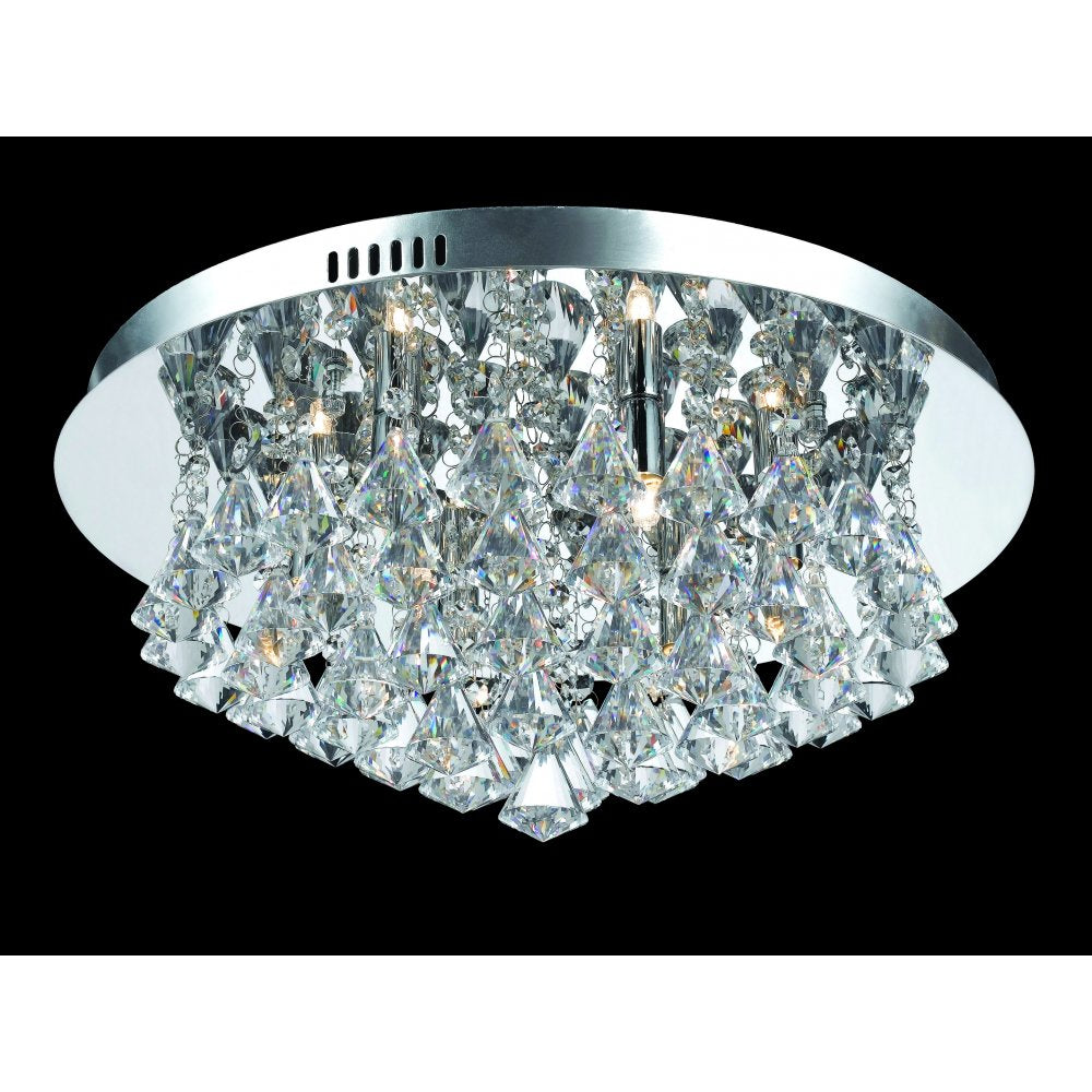 CFH011025/06/CH Parma Chrome Flush