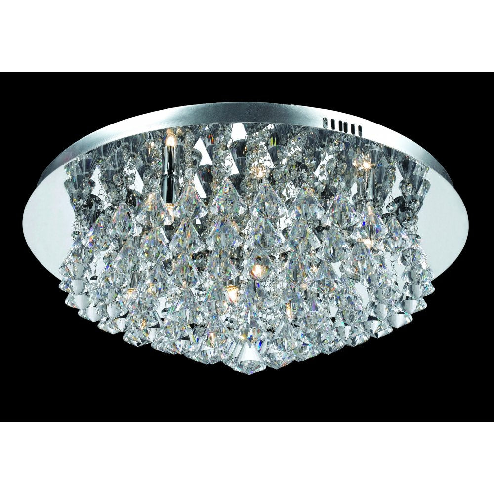 CFH011025/08/CH Parma Chrome Flush