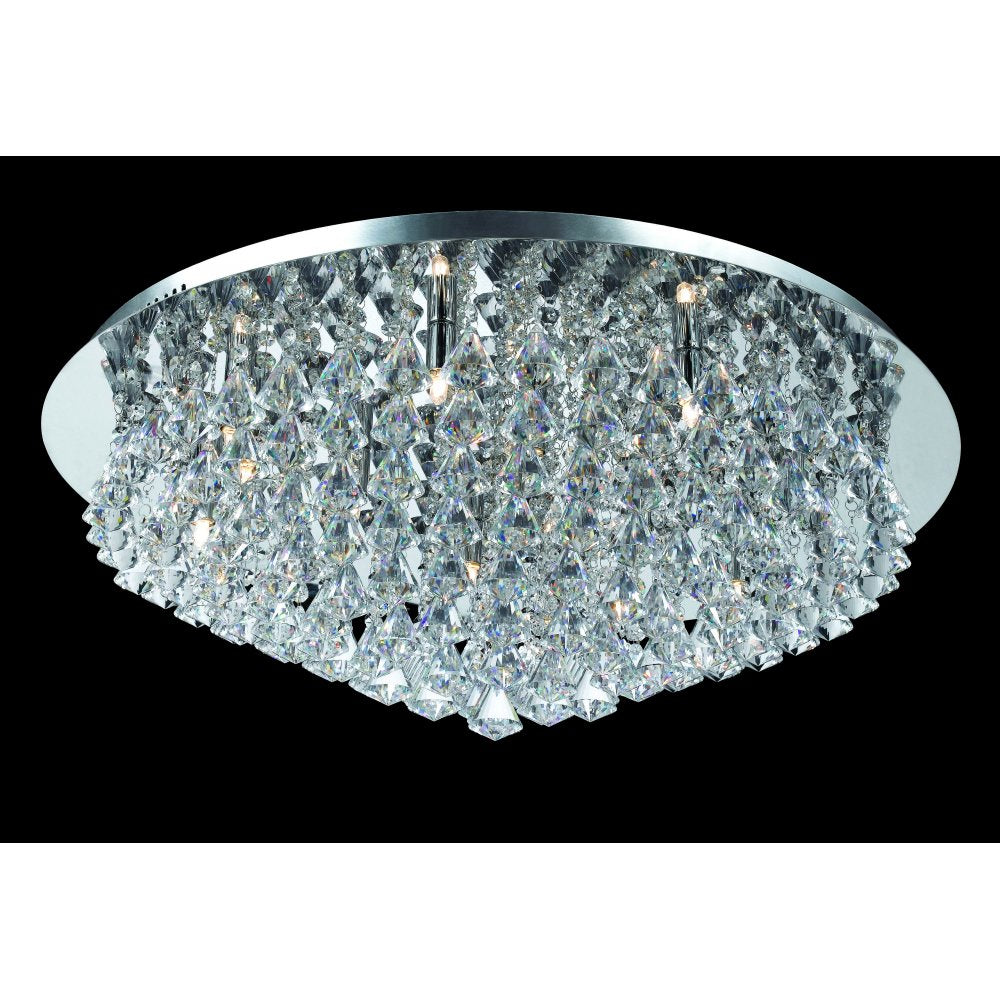 CFH011025/12/CH Parma Chrome Flush