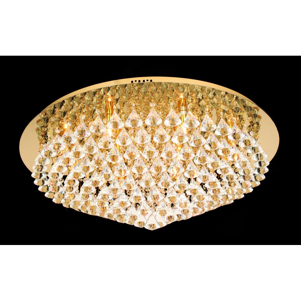 CFH011025/12/G Parma Gold Flush
