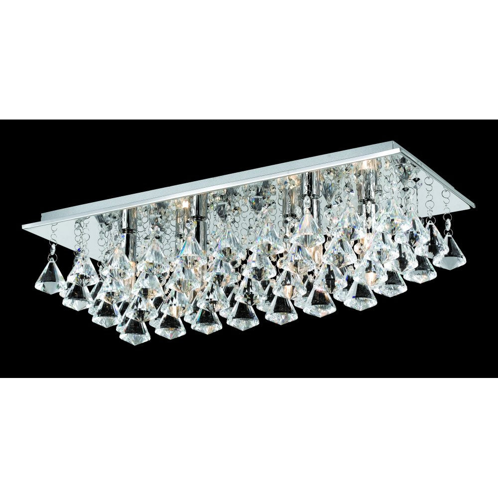CFH201114/06/PL/CH Parma Oblong Flush Chrome