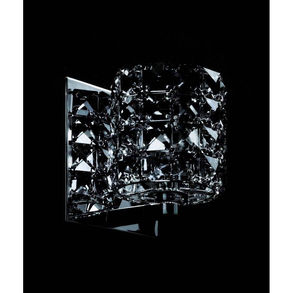 CFH211151/WB/SMK/CH Veta Chrome Wall Crystal
