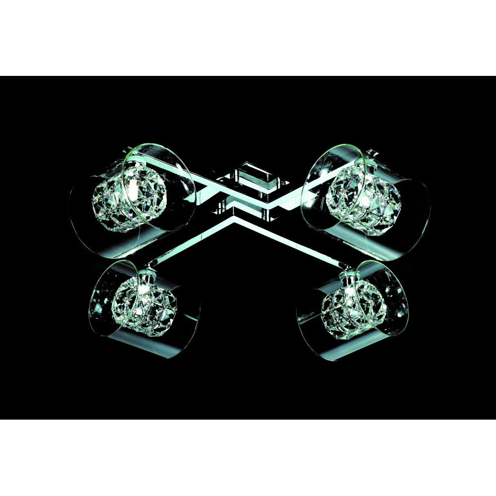 CFH211171/04/PL/CH Sonja Chrome Flush Crystal