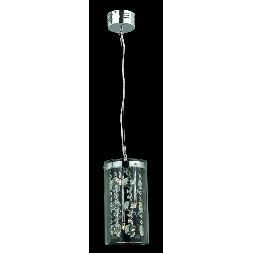 CFH905261/03/CH Verona Cylinder Crystal Chrome