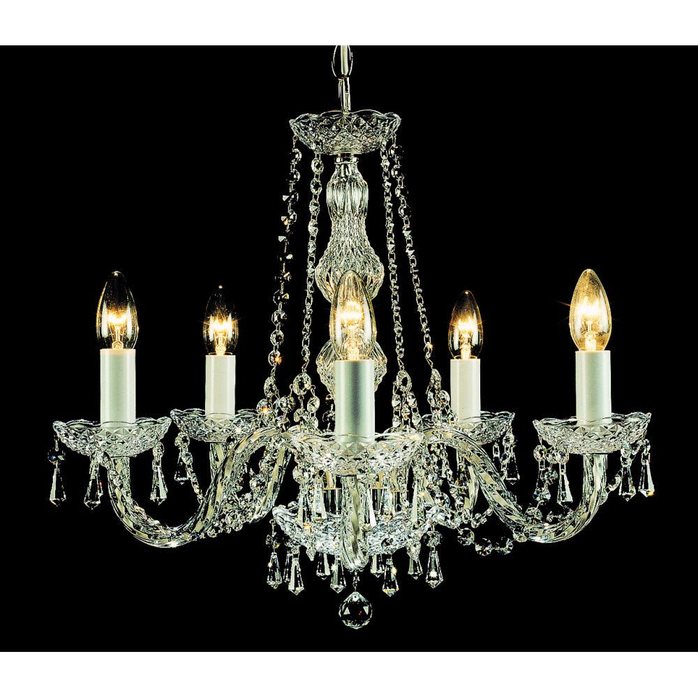 CP00021/05/CH Modra Crystal Strass Chandelier