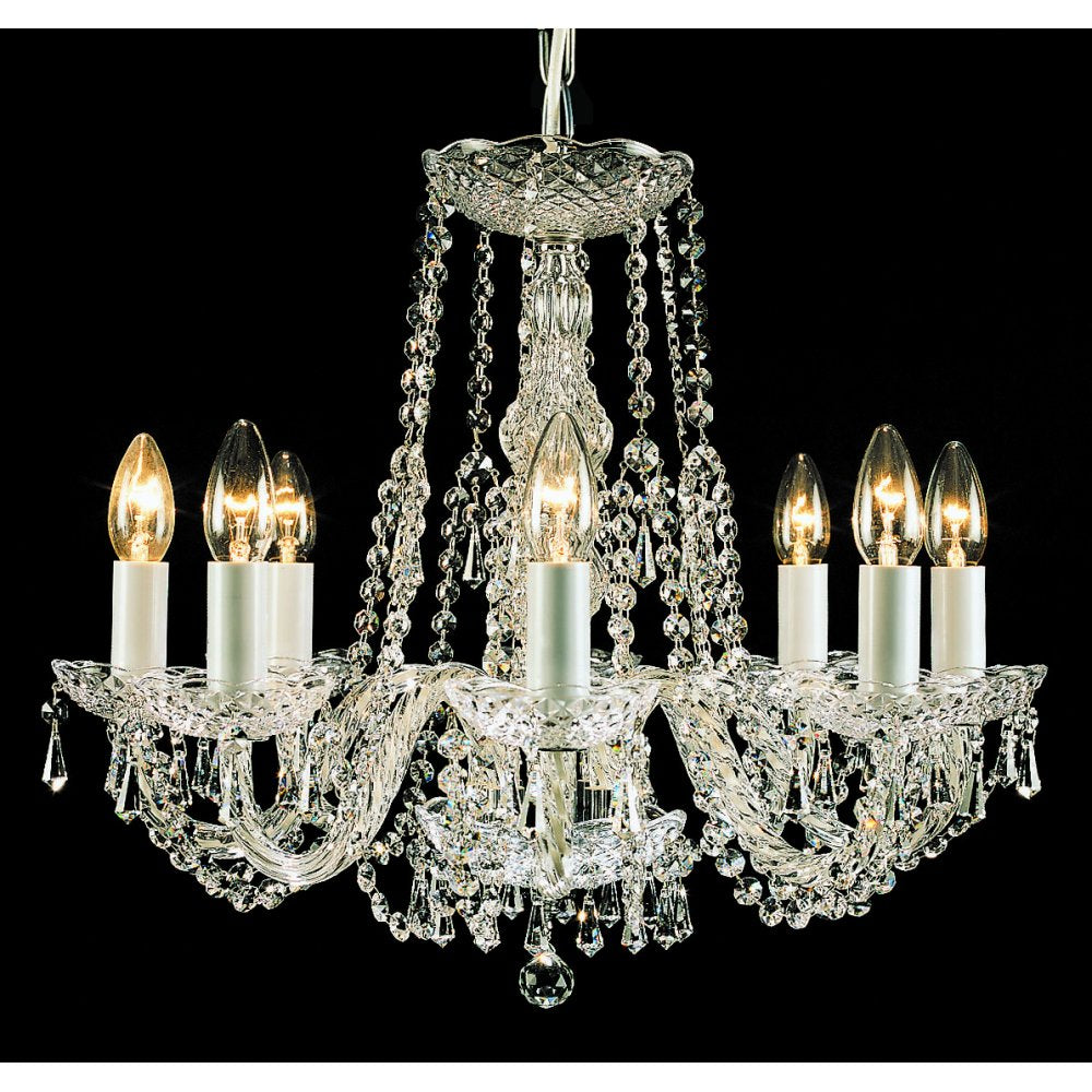 CP00021/08/CH Modra Crystal Strass Chandelier