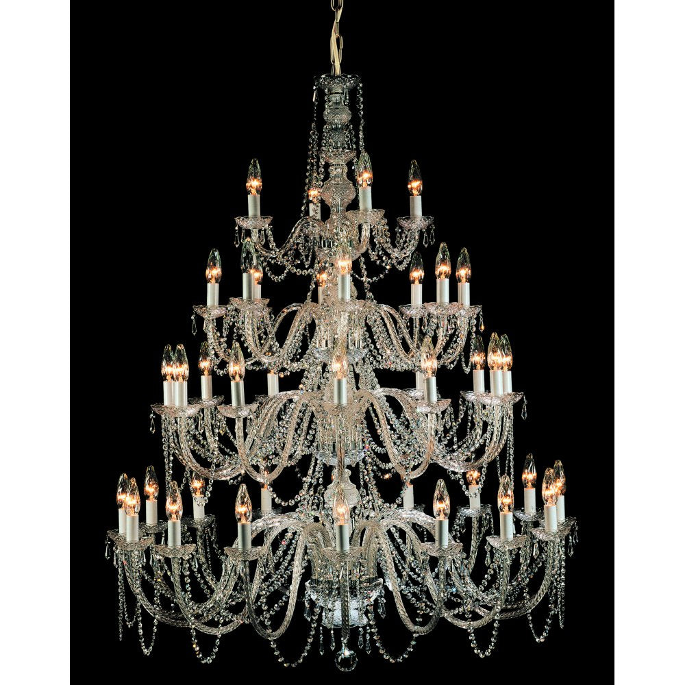 CP06033/40/CH Modra Crystal Chrome Chandelier
